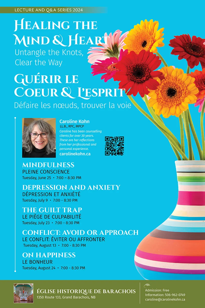 Lecture and Q&A Series 2024 — Healing Mind and Heart: Untangle the Knots, Clear the Way